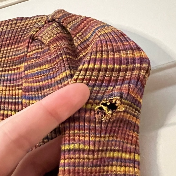 Ronny Kobo Octavia Space Dye Turtleneck Sweater - Picture 5 of 9